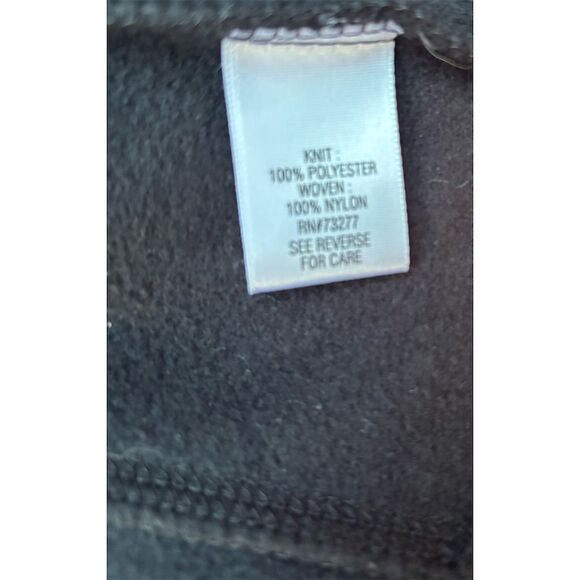 Tek Gear Windbreaker Jacket Black Size M Lightweight Casual - Picture 6 of 6